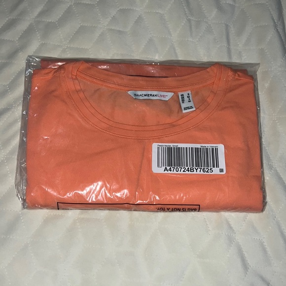 NWT! Isaac Mizrahi Asymmetrical Long Sleeve Shirt - Picture 4 of 6